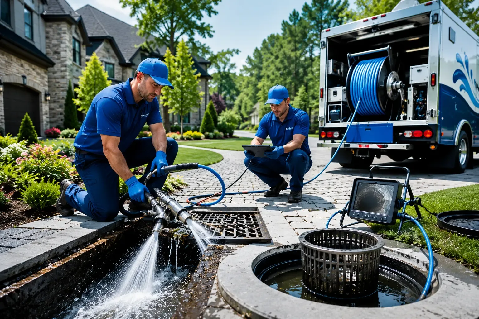 Local outdoor drain cleaning professionals in Grantville, PA