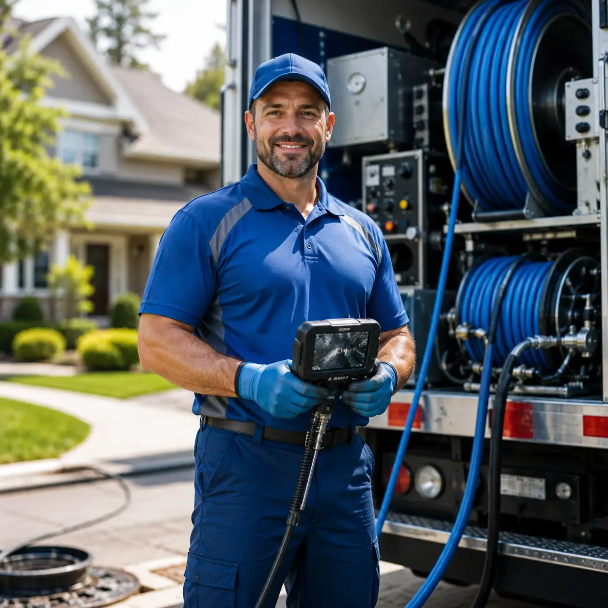Local outdoor drain cleaning specialists in Grantville, PA